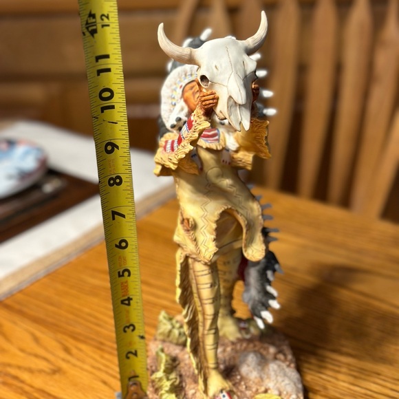 Vint. Prayer to the Great Spirit Limited Edition Statue American Indian Heritage - Picture 7 of 7